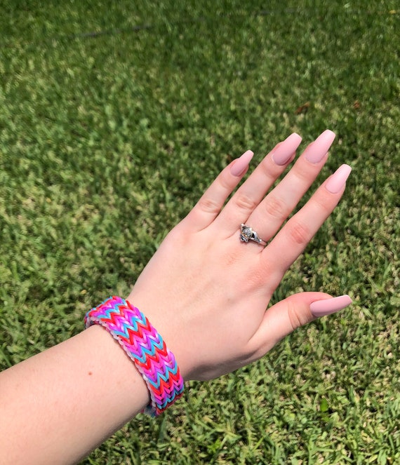 Loom Triple Fishtail Crazy Loom Fishtail Bracelet Triple Fishtail