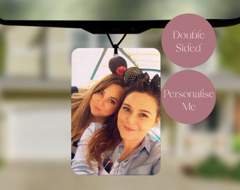 Personalised Car Air Freshener Double Sided | Picture Car Air Freshener | Personalised Gift | Personalised Car Accessories |