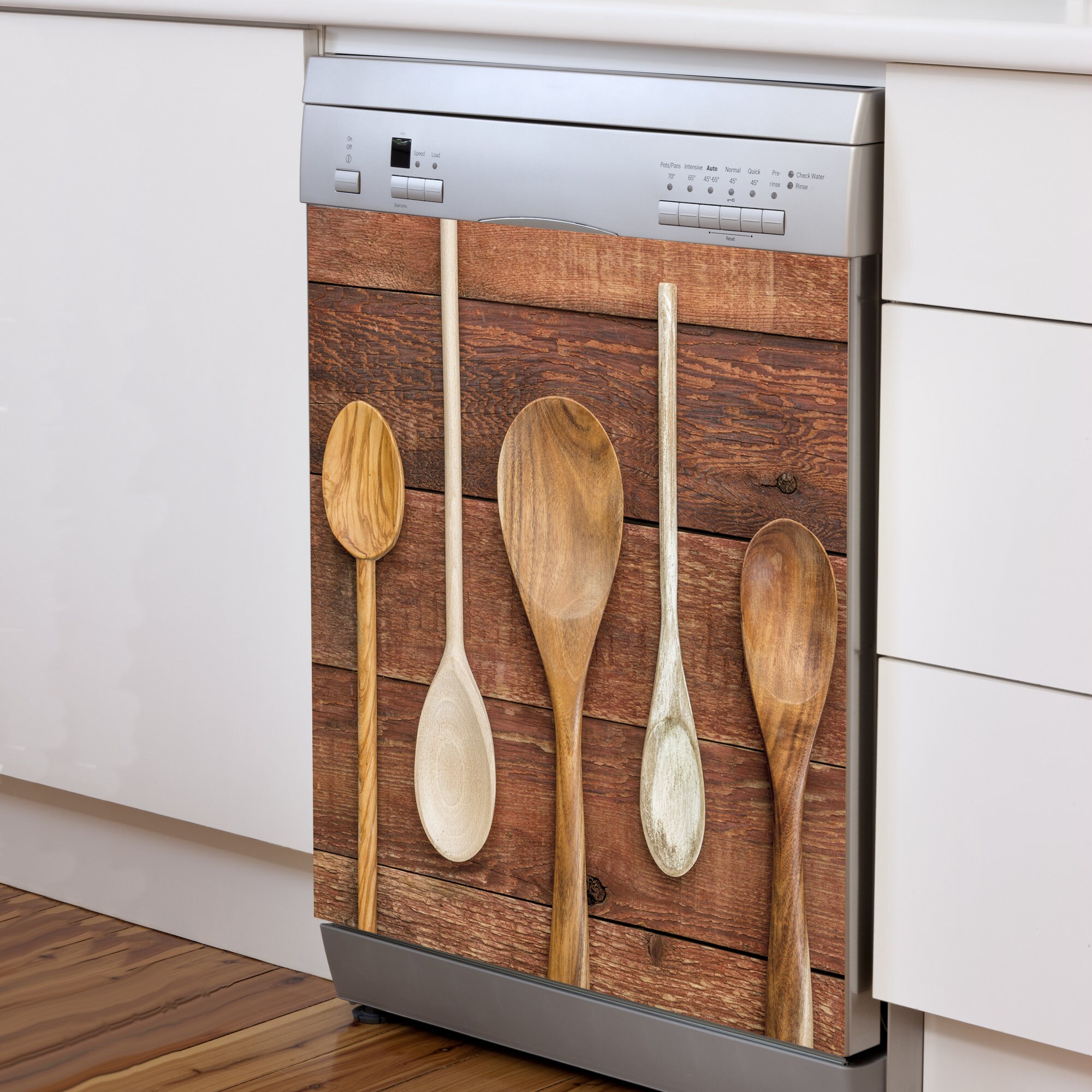 Wooden Spoon Dishwasher Art Wallpaper Vinyl - Etsy