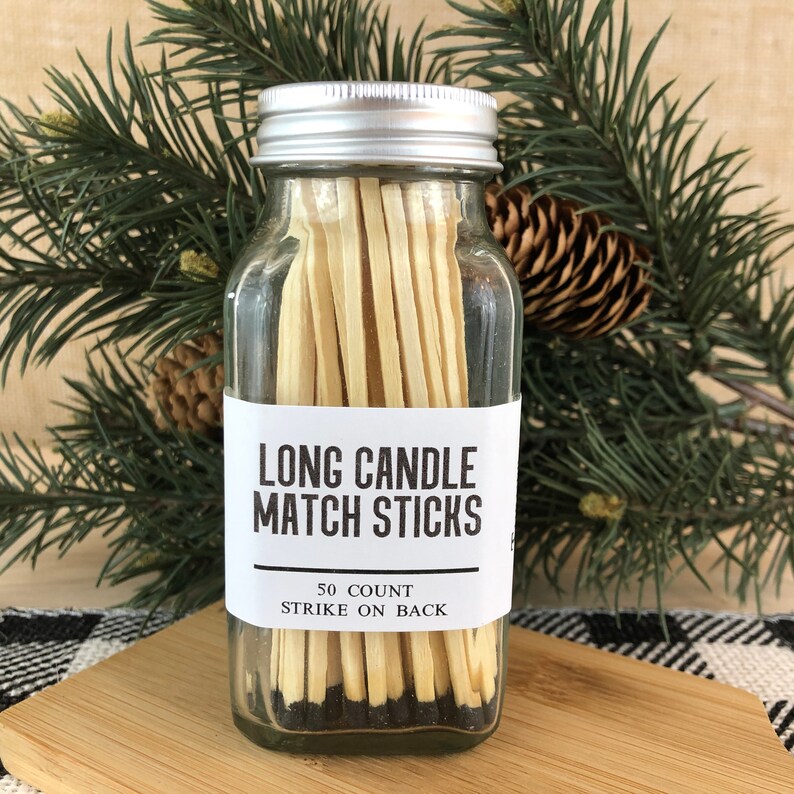 Long Candle Match Sticks Safety Matches Etsy