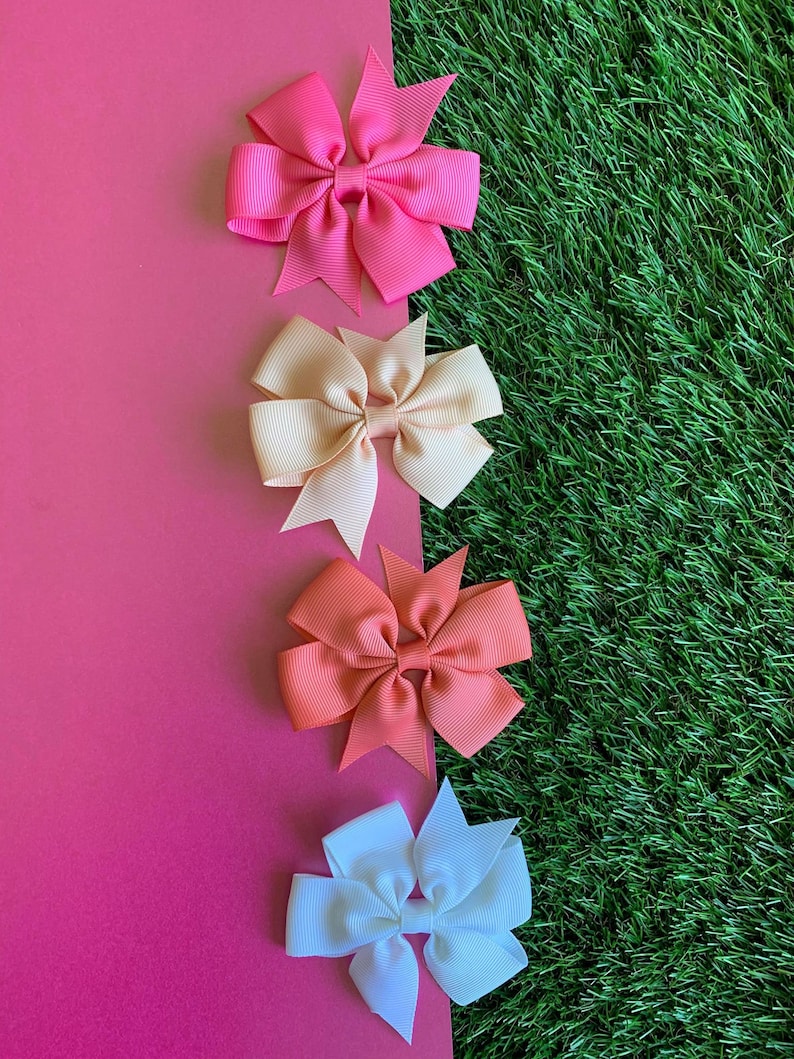 Back To School Hair Bows 20 different colours