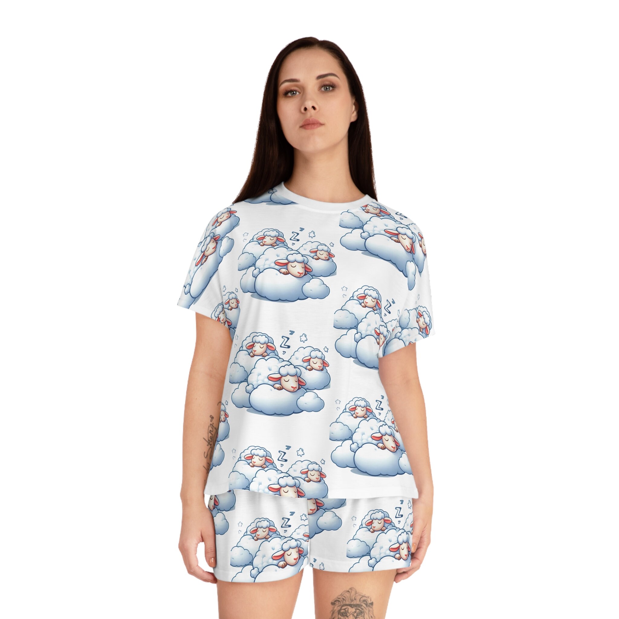 Sheep pyjamas ladies hotsell