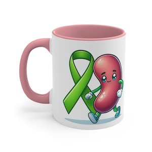Kidney transplant warrior, Accent Coffee Mug, 11oz