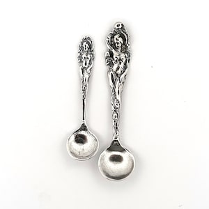 NEW 925 sterling silver Love Disarmed spoon/Sugar Serving spoon/Baby/collectors/Small silver spoon /mini silver spoon