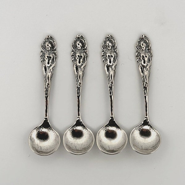 Tiny Sterling Silver Spoons Etsy
