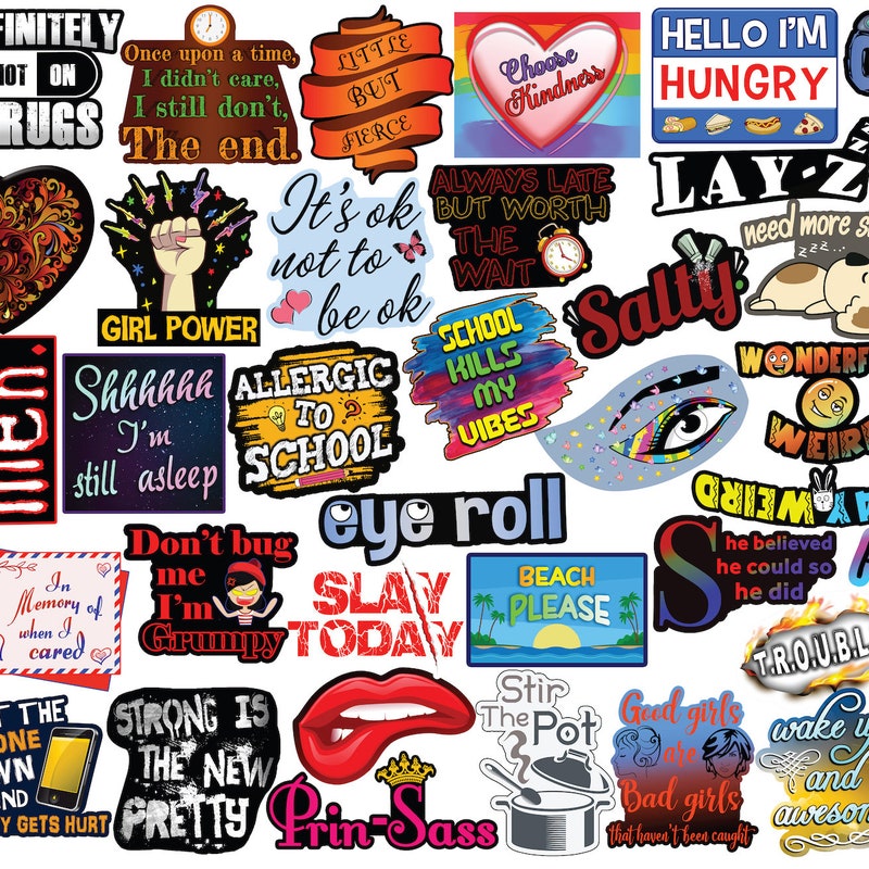 Teen Stickers - Etsy