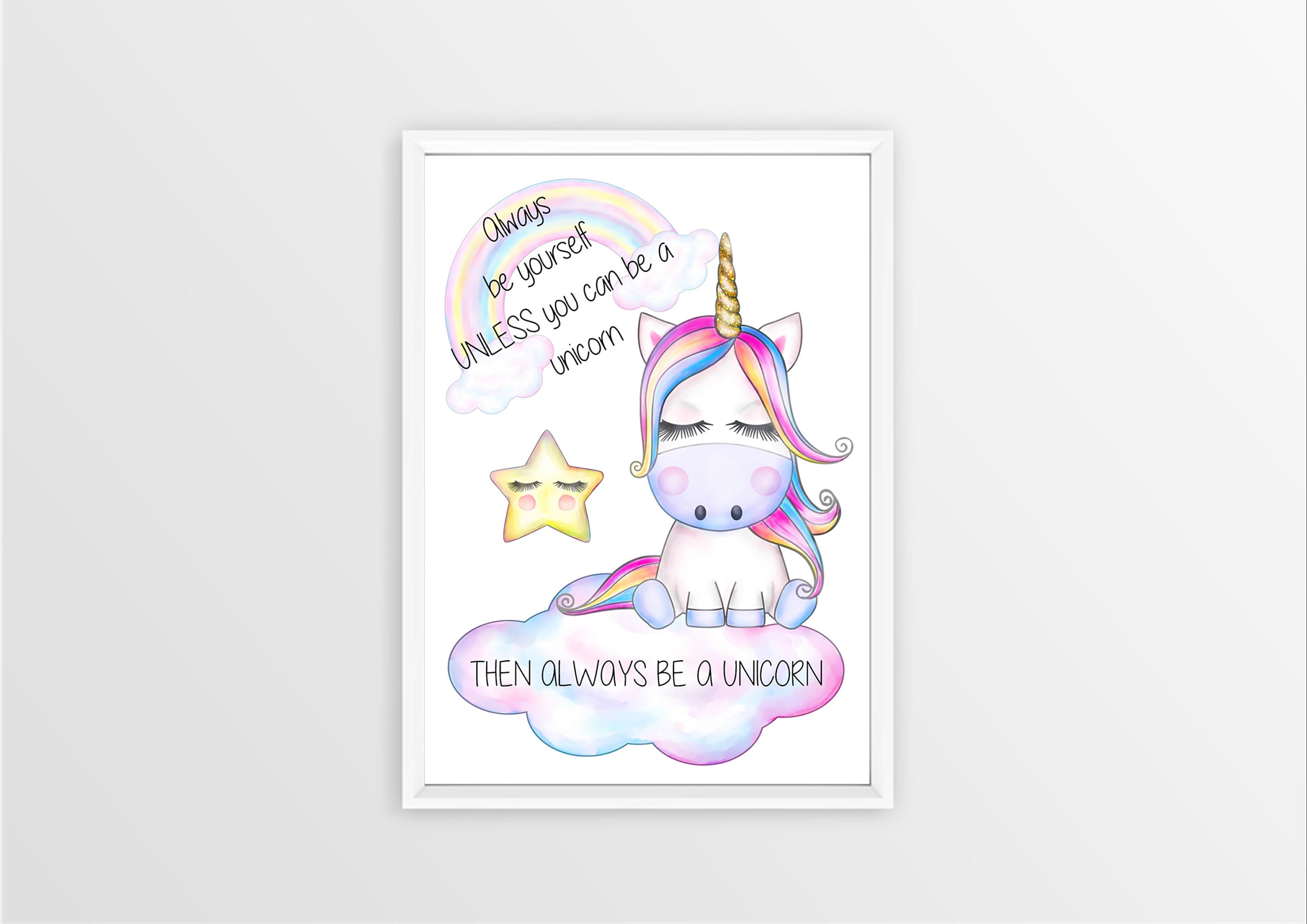 Download instantâneo de arte de parede infantil, arte de parede de