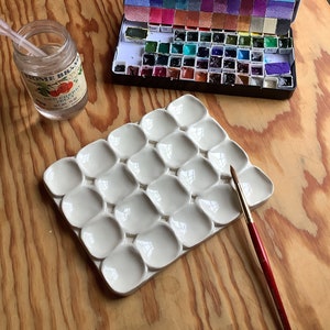 Acrylic mixing palette hot sale