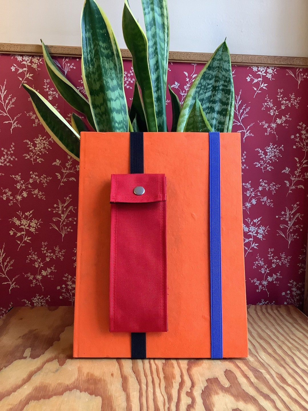 Large Attachable Art Supply Flap. Attach to Any Sketchbook for Portable