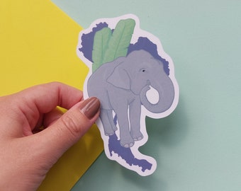 Thailand Elephant Sticker -  Waterproof Thailand sticker -  animal sticker