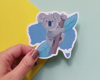 Australia Koala Sticker -  Waterproof Australia sticker -  animal sticker