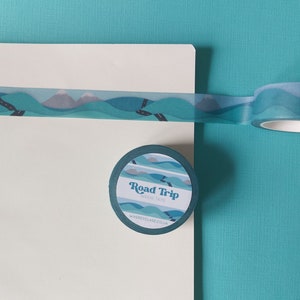 Road Trip Washitape, 10m, Washi Tape, Washi Tape, Washi Tape, Washi Tape, Washi Tape, Washitape, Reisen, Scrapbook Tape, Scrapbook Tape