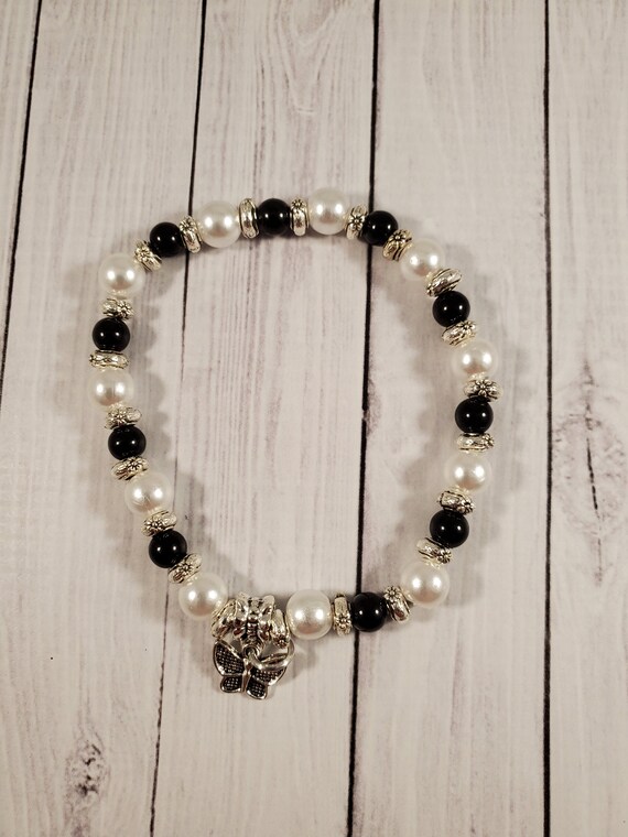 Stretch cord bracelet Etsy