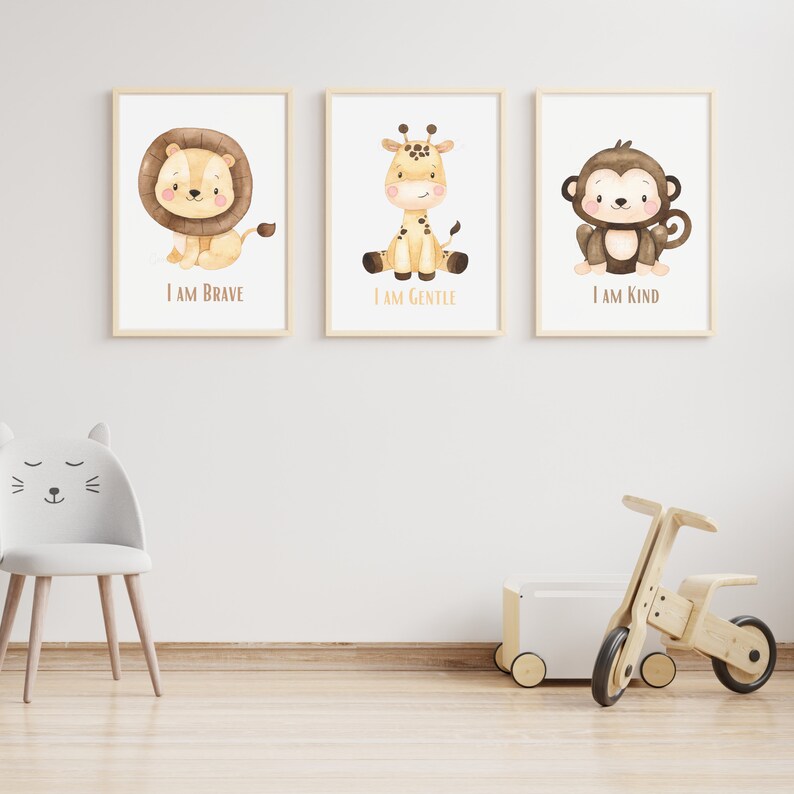 Nursery Jungle Animal Print