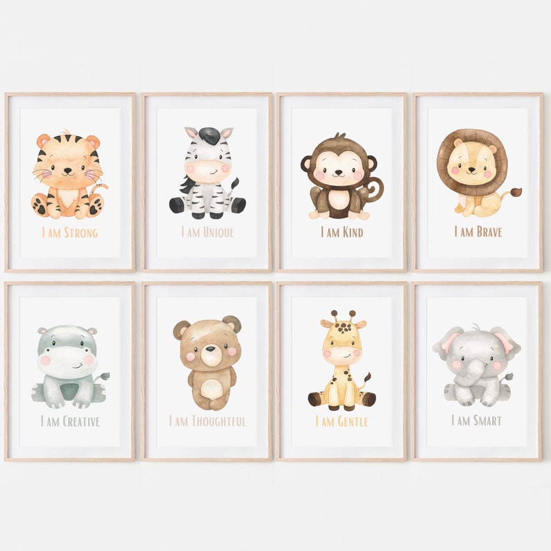 Nursery Decor Safari Printable