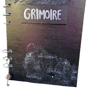 Beautiful Black Binder Grimoire