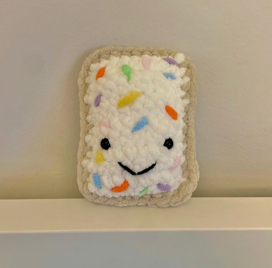 Crochet Amigurumi Pop Tart Stuffed Plushie Pattern Etsy