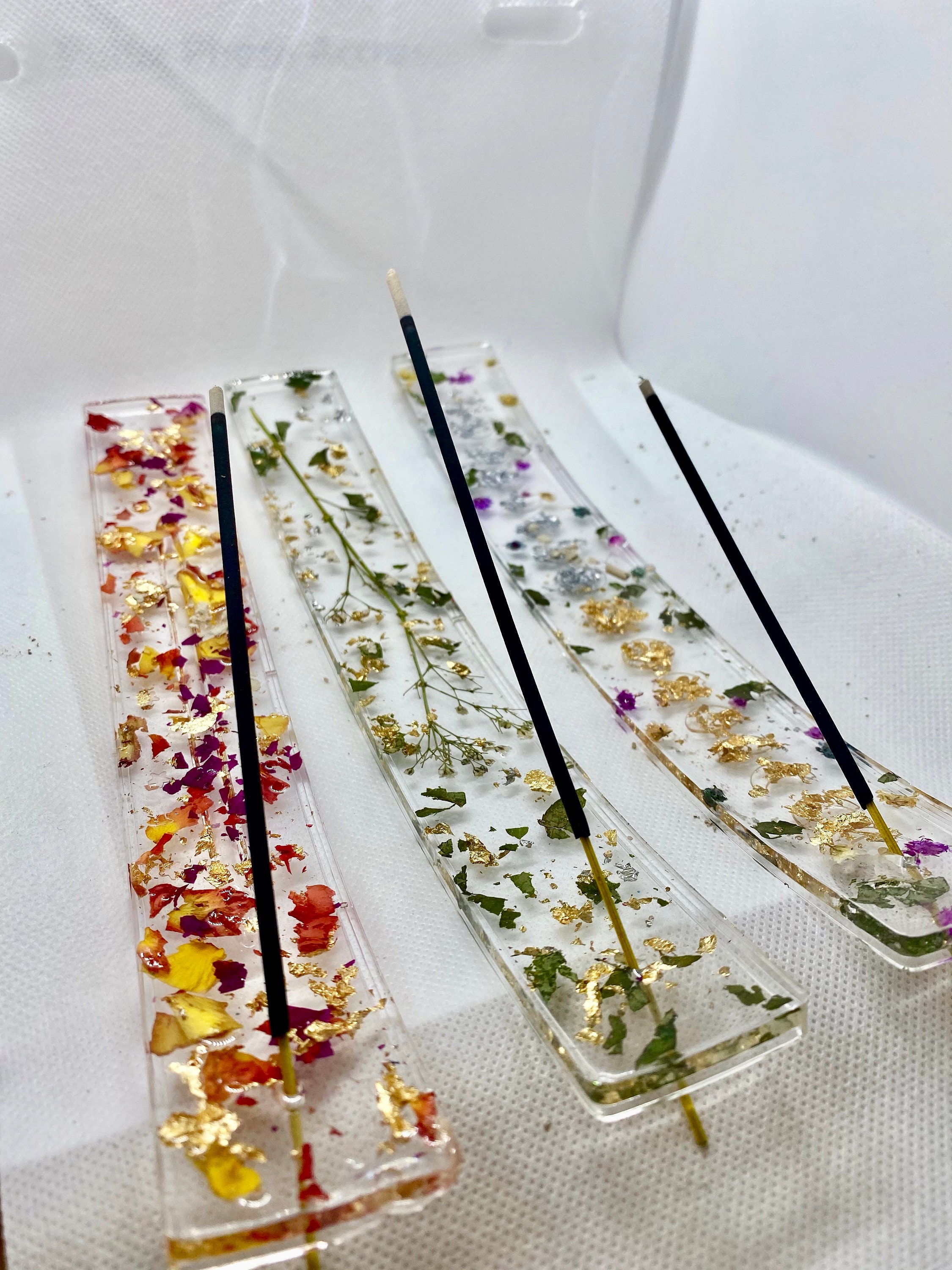 Handmade Incense Stick Holder Resin Unusual Gift Idea Etsy