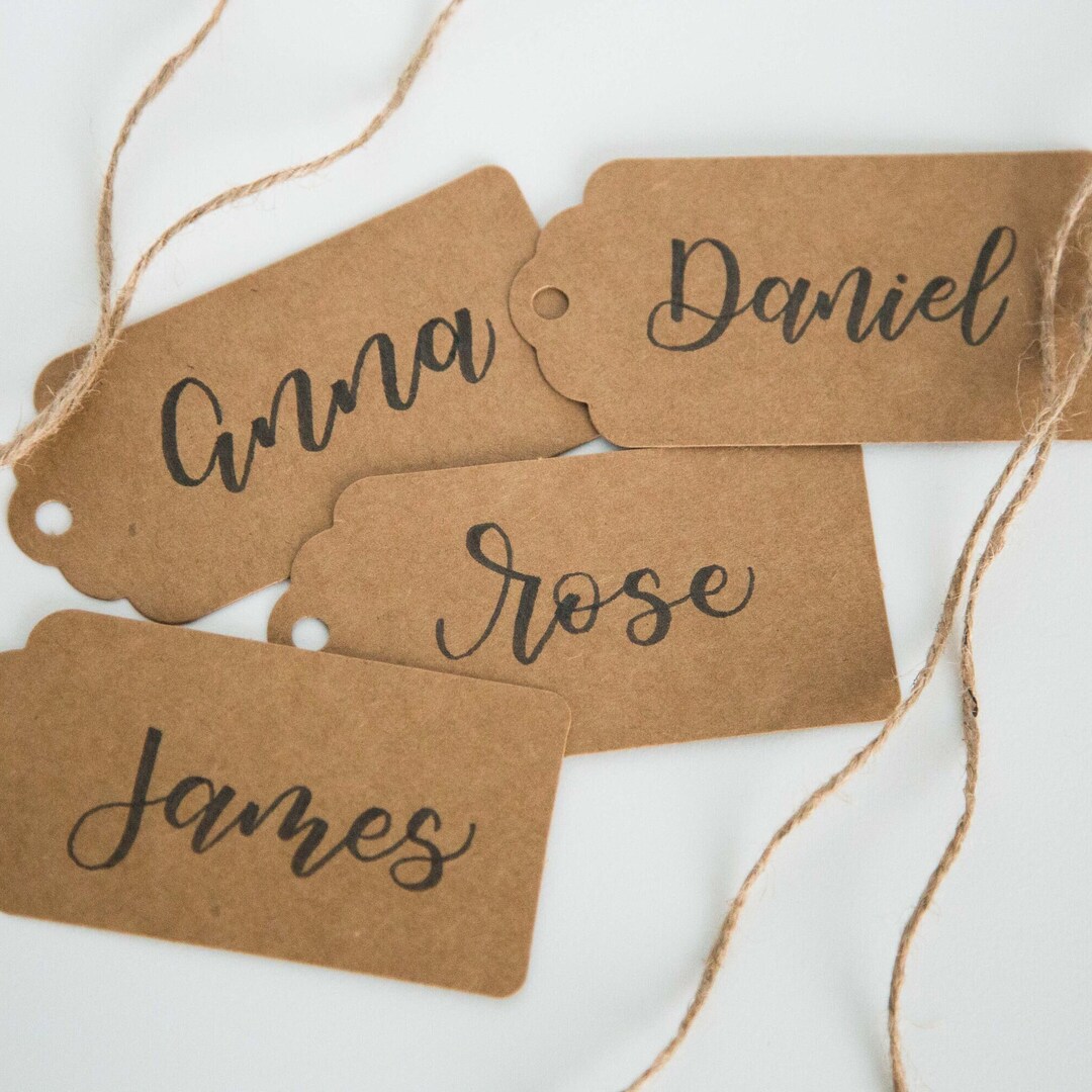 Personalized Wedding Gift Tags, Custom Gift Tags Christmas, Bridesmaid ...