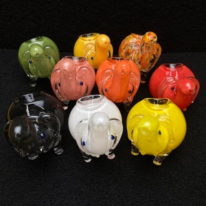 3” Cute Elephant Glass Pipe | Pipe | Glass Pipes | Pipes | Smoking Pipe | Tobacco Pipe | Gift