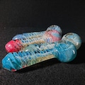 5” Fumed Tornado Twister Glass Pipe | Pipe | Glass Pipes | Pipes | Smoking Pipe | Tobacco Pipe | Gift
