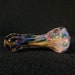 4.5” Gold Fumed Spotted Plasma Pipe, Glass Smoking Pipe, Glass Pipe, Pipe, Glass Pipes, Tobacco Pipe, Smoking Bowl, Smoking Pipes, Gift 