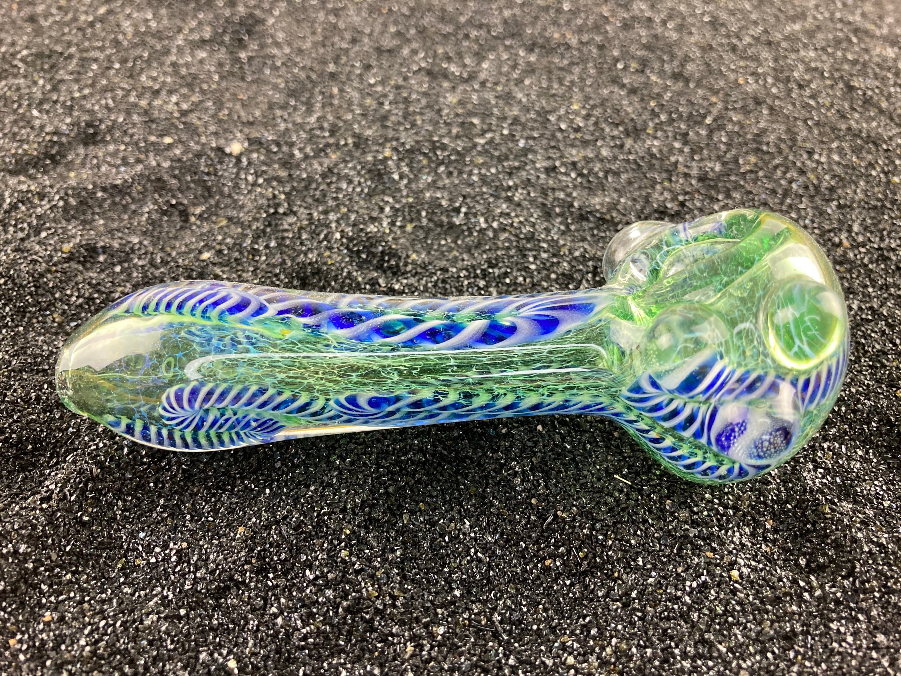 4.5 Silly Strings Glass Smoking Pipe Glass Pipe Pipe Etsy