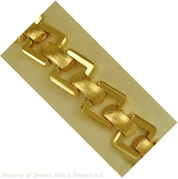 Modernes Armband 750 Gold 18kt 20 cm
