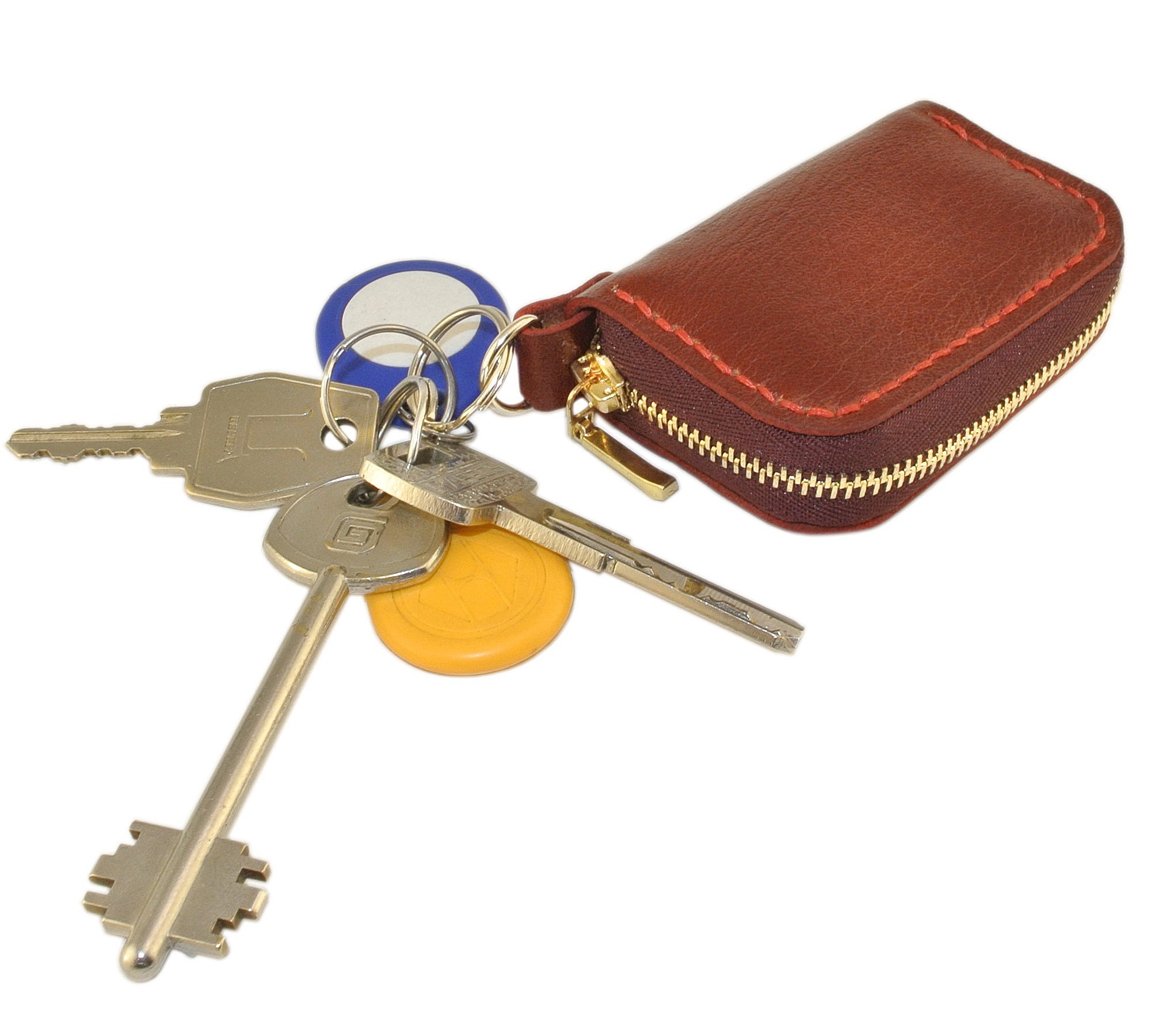 Pattern and instruction of cute leather zipper keychain Etsy