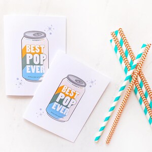Meilleure | Pop Ever Carte de vœux de la fête des Pères