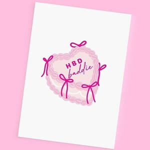 H B D Méchant | Carte de voeux d'anniversaire