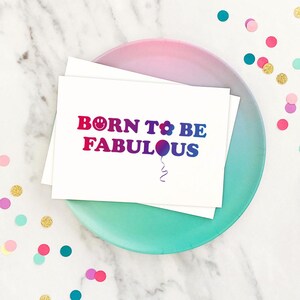 Fabuleuse carte de voeux d'anniversaire