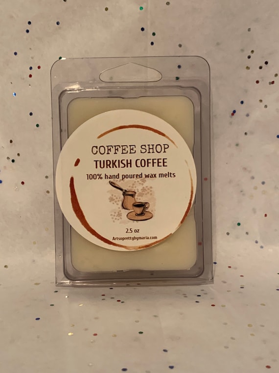 TURKISH COFFEE scented wax melts/coffee scented wax melts/best selling wax melts/coffee shop blend/coffee lover gift/scented wax tarts/2.5oz