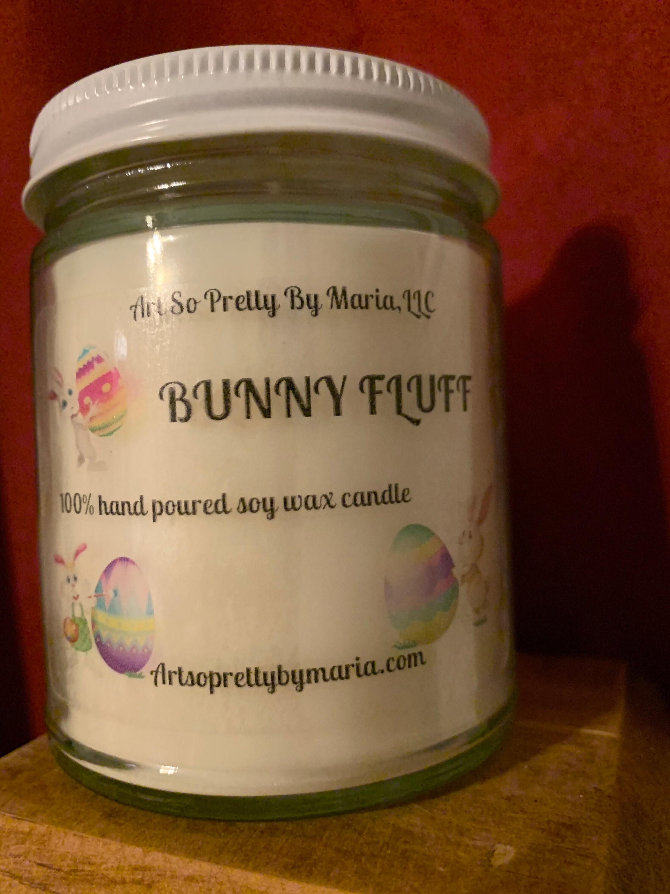 VANILLA MARSHMALLOW Bunny Fluff highly scented soy wax ...