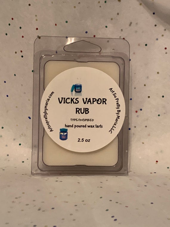 VICKS VAPOR RUB type/inspired scented wax melts/Vicks Vapor Rub scented wax melts/scented wax tarts/best selling wax tarts/wax melts