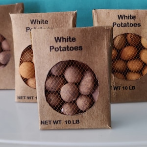 Miniature Bag of Potatoes