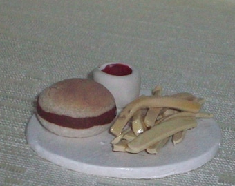 Miniature Hamburger Dinner