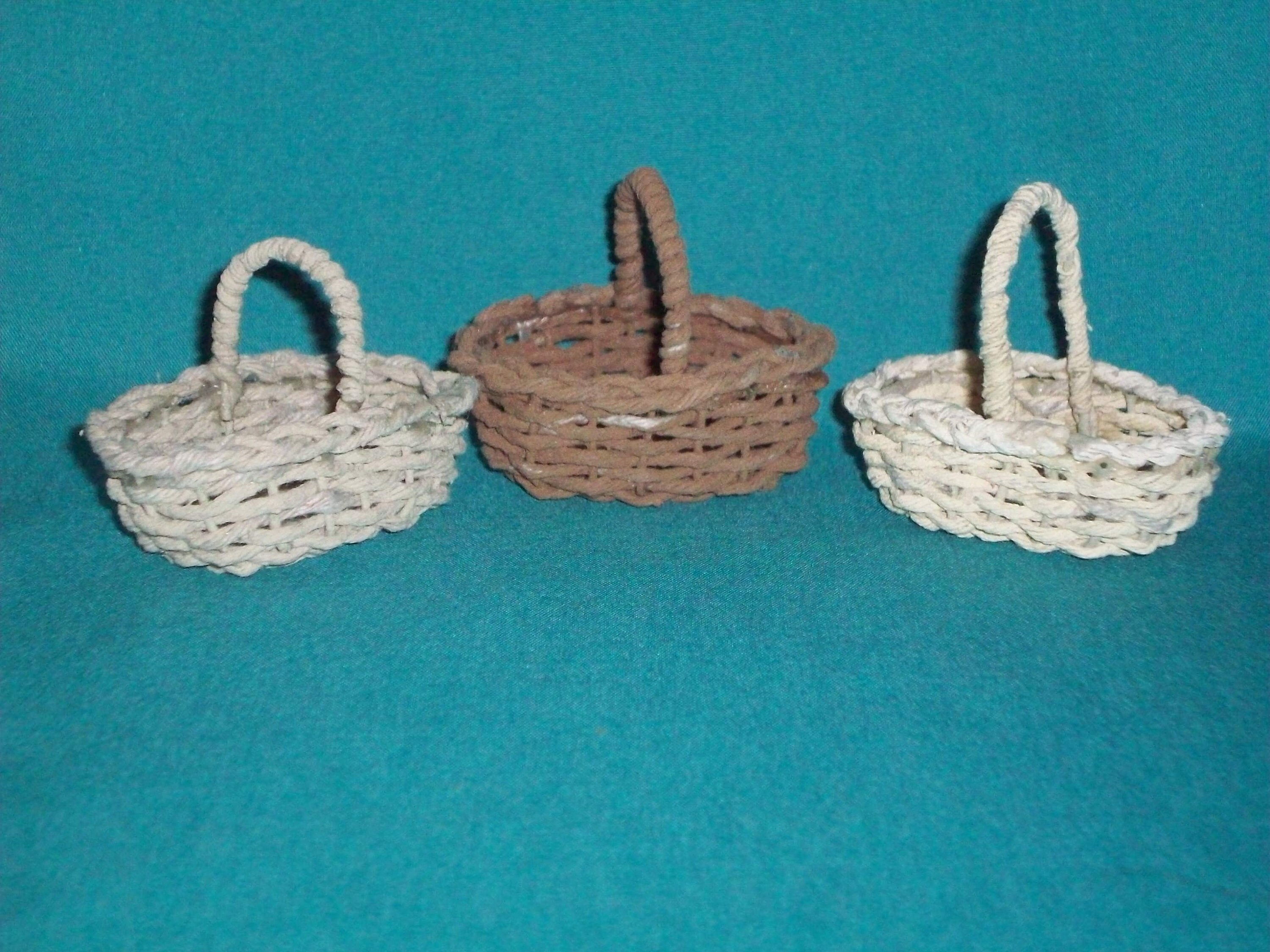 Miniature Baskets with Handles Etsy