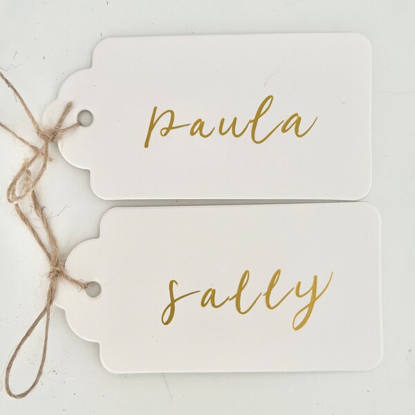 Wedding favor tag, Personal Gift Tags, Thank You tags , Favor Tags Bridal Shower, Bridesmaids Gift, Gift Tags Personalized, calligraphy