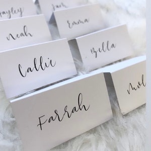 Wedding Place Cards, Gold Foil Place Cards l Bridal Shower Place Cards l Gold Place Cards l Placecards l Unique Place Cards, Table Placecard