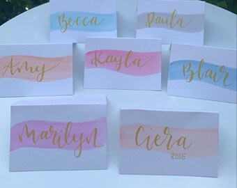 Baby Shower Place Cards | Etsy