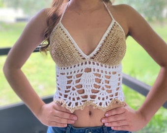 Handmade Crochet crop top