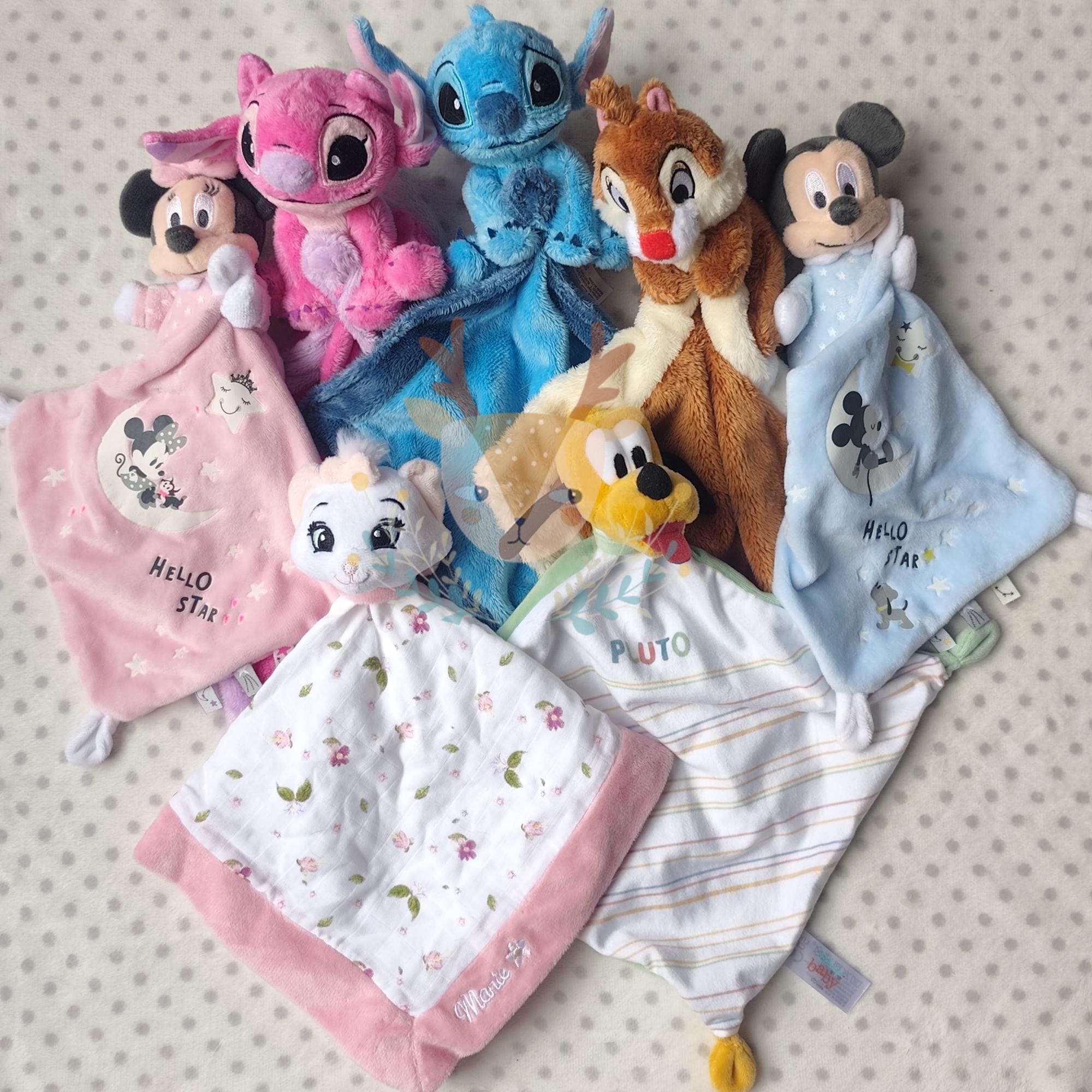 Doudou Stitch Personnalisé – Broderie Prénom – Disney – Dès La Naissance