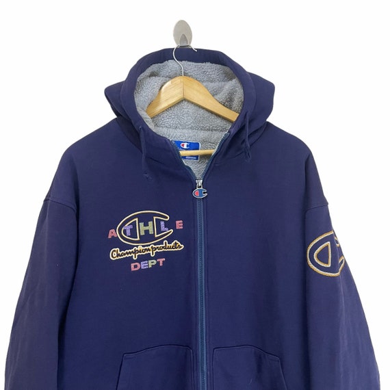 PICK!! Vintage Champion Sweater Pullover Big Logo… - image 5