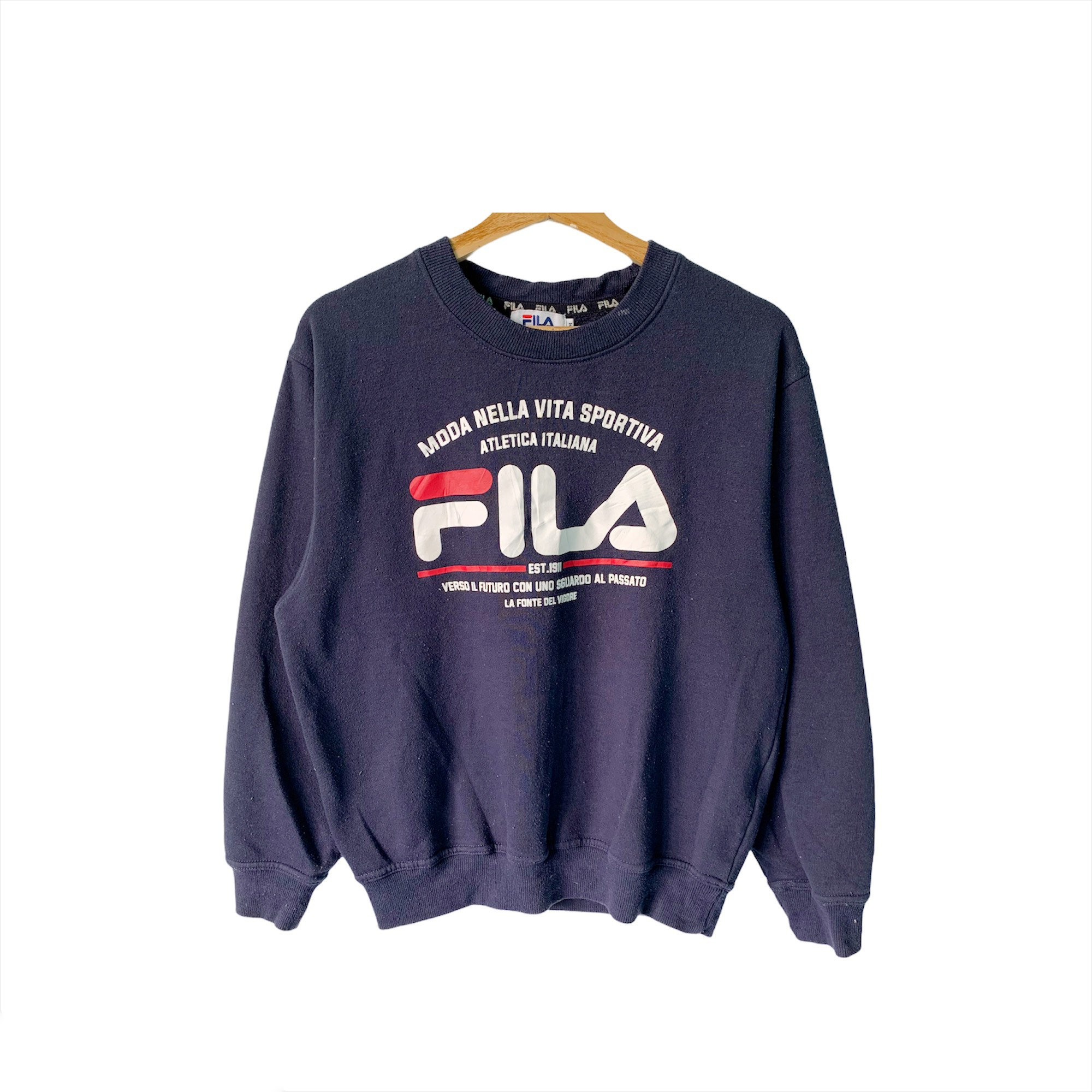 Eenheid geluk periode PICK Vintage Fila Sweatshirt Fila Crewneck Sweater Pullover - Etsy