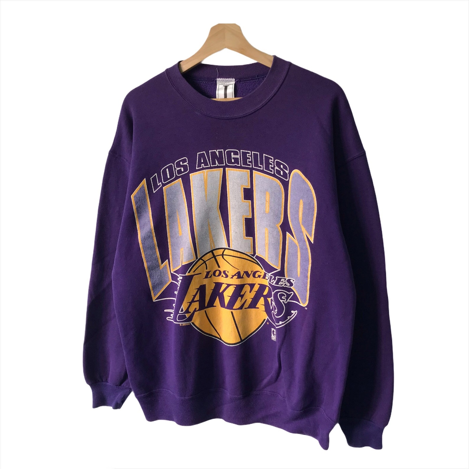 PICK Vintage 90s Los Angeles Lakers Sweatshirt Pullover Made Etsy UK