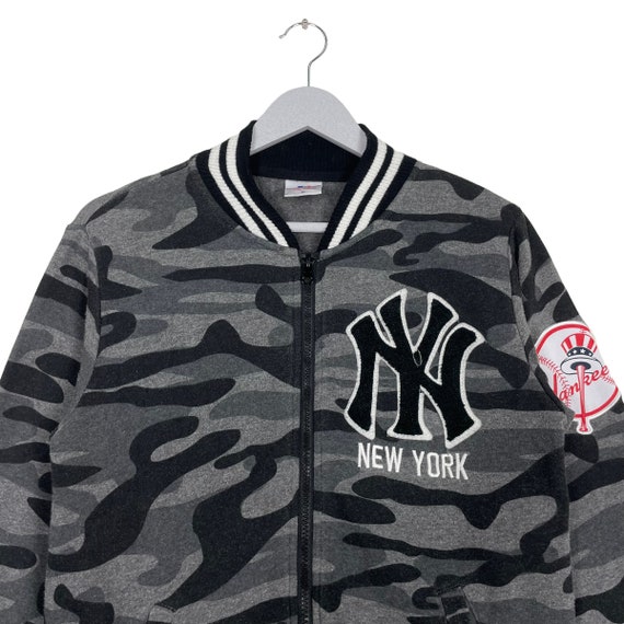 Pick!! Vintage Mlb New York Yankees Grey Camoufla… - image 2