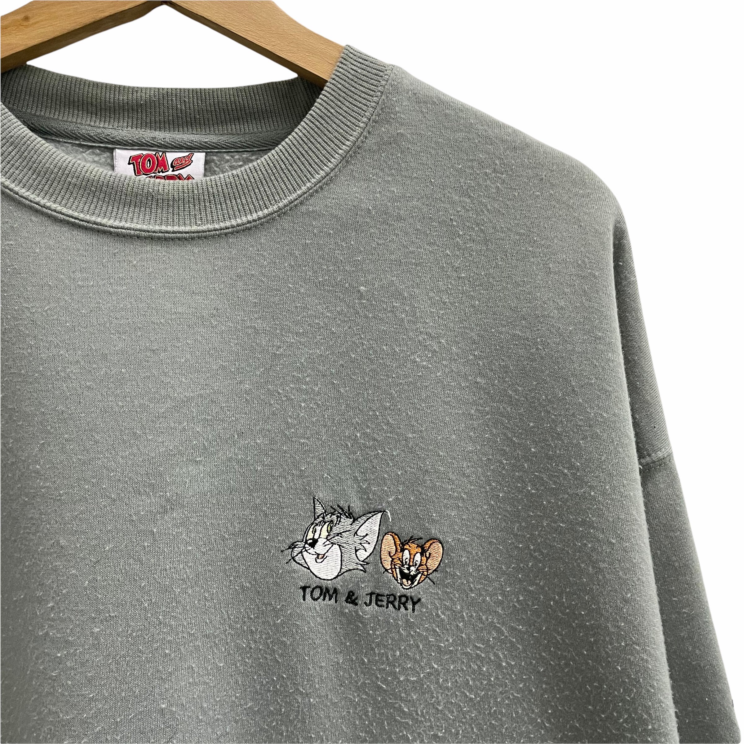 PICK Vintage Tom Jerry Crewneck Cartoon 