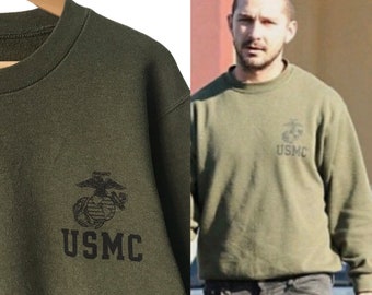 Wähle !! Vintage 90er Jahre Usmc Sweatshirt US Marine Crewneck US Army Marine Pullover Pullover Pullover Usmc Small Logo Size XL