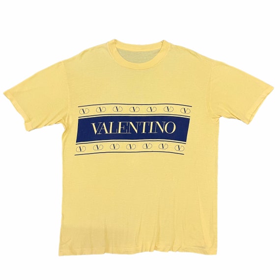 Pick !! Vintage Valentino Crewneck Big Logo Spell… - image 1